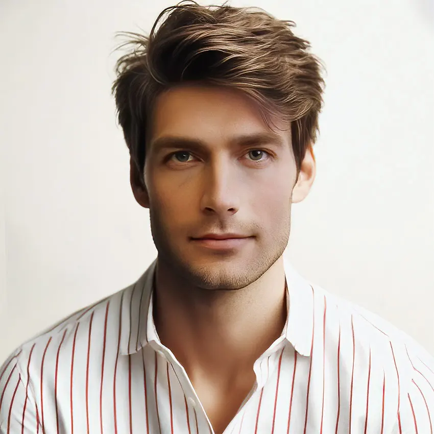 Portrait of Tom Mendalka, CEO & Founder of Artmedia Digital